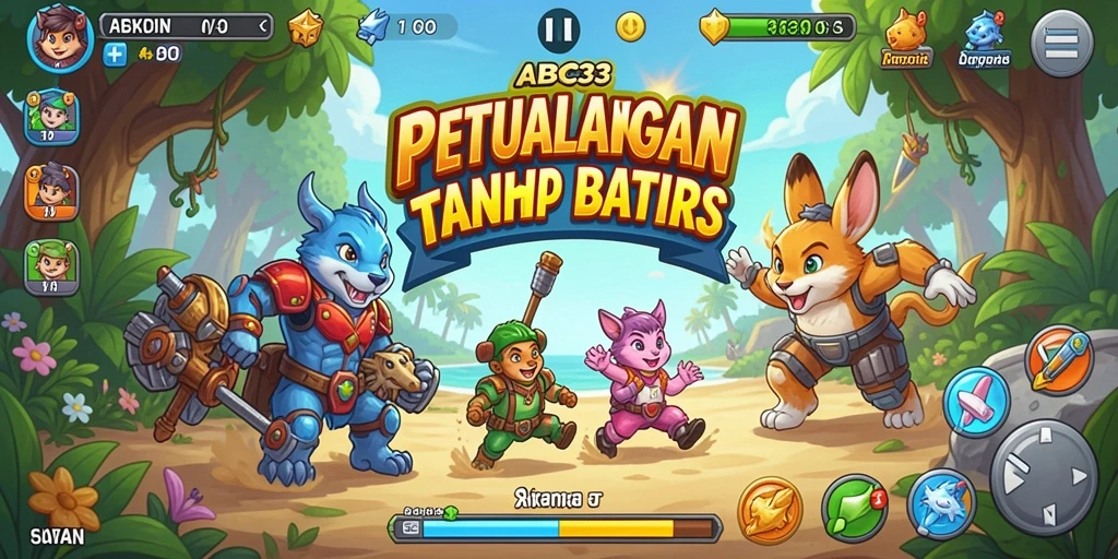 Tampilan Gameplay Seru di ABC33 dengan Aksi Arcade Menarik