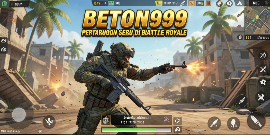 Tampilan seru gameplay intense di BETON999.