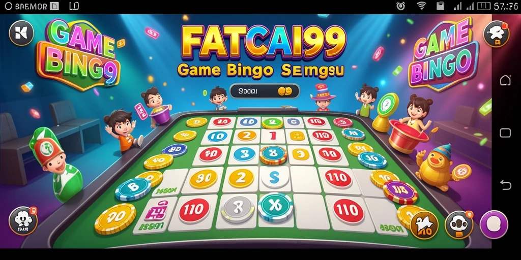 Tampilan gameplay Bingo yang menarik di FATCAI99.