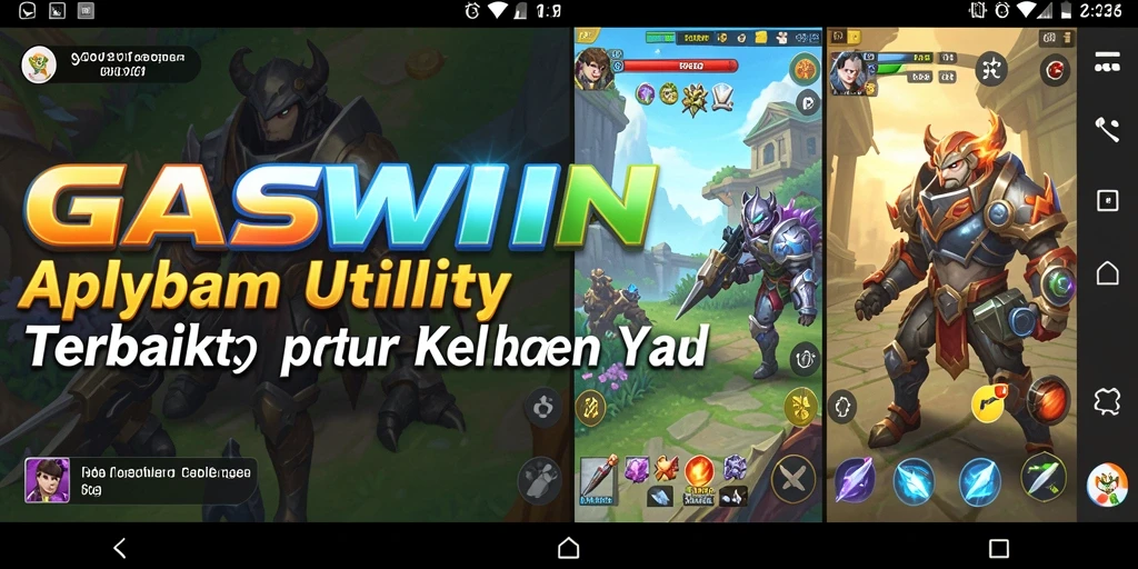 Tampilan screenshot GASWIN menampilkan fitur pengingat dan pengelolaan keuangan.