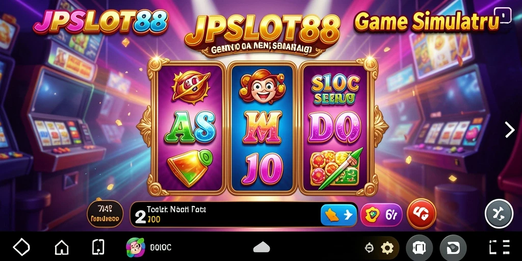 Tampilan gameplay <strong>JPSLOT88</strong> menampilkan mesin slot yang seru dan interaktif.
