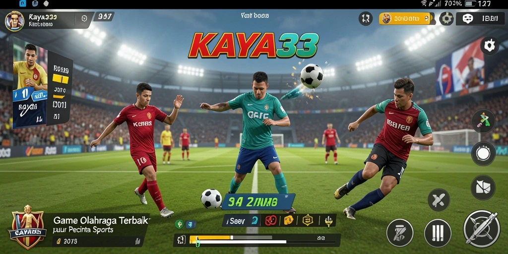Tampilan gameplay KAYA33 yang menggugah semangat olahraga.