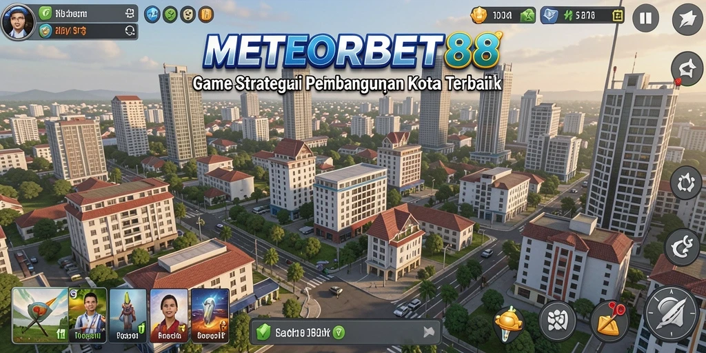 Tampilan menarik dari gameplay strategis METEORBET88.