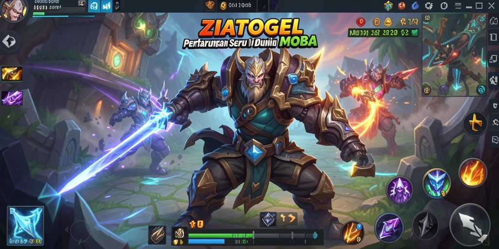 Tampilan menarik dari pertempuran seru dalam ZIATOGEL.